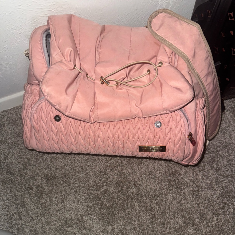 Hannah & Sophia Belle Convertible Baby Diaper Backpack & Bag